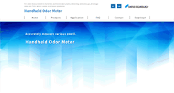 Desktop Screenshot of odormonitor.com